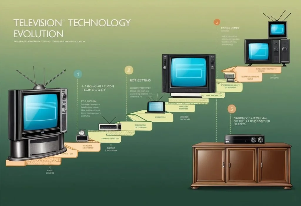 A timeline of television technology evolution