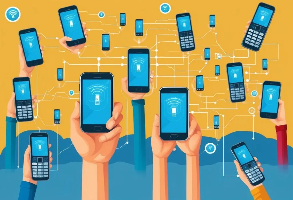 Network Advancements in cell phones