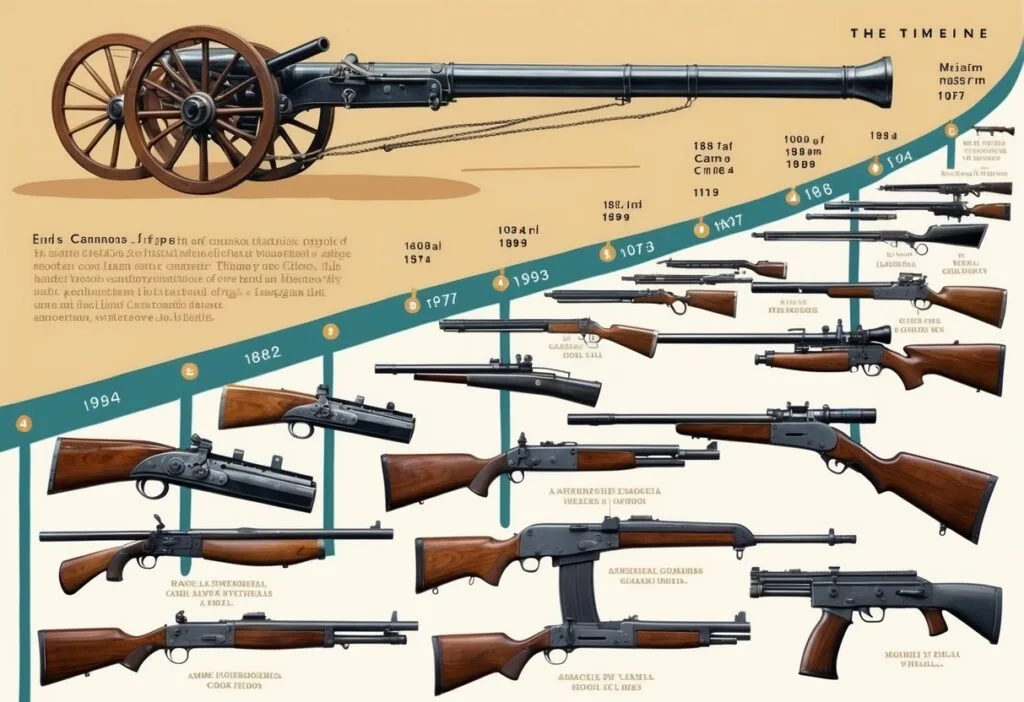 Evolution of Firearms