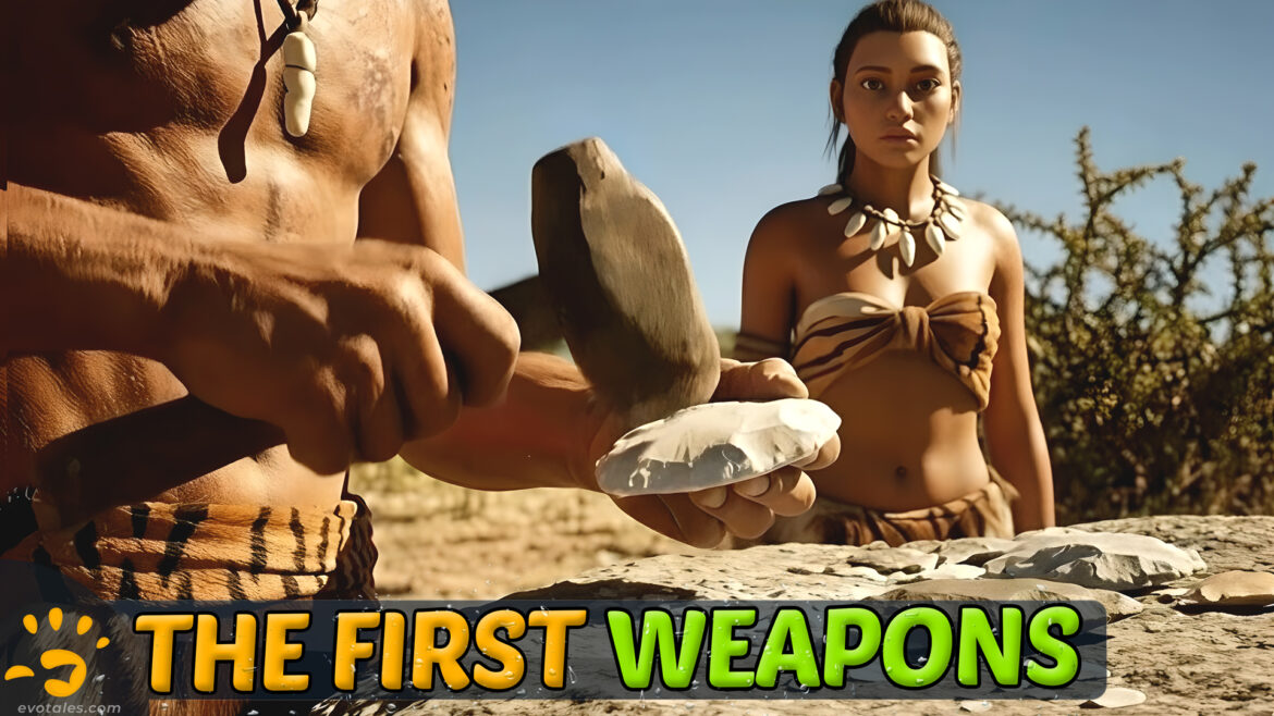 The First Weapons and Tools in Human Evolution History